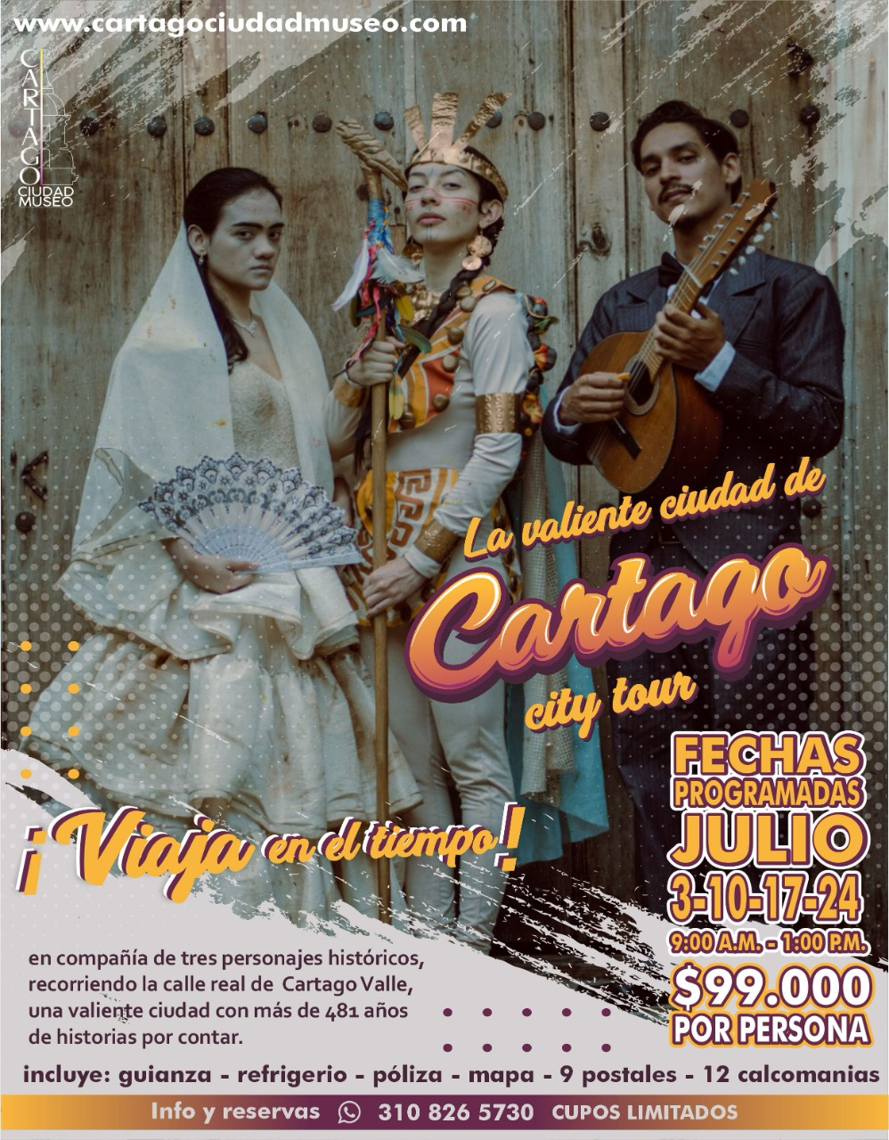 City Tour "La Valiente Ciudad de Cartago"